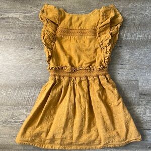 Louis Louise Yellow Mustard Camille Sun Dress Size 10